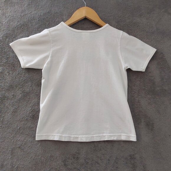 Vintage Girls Halloween Tee – Size Medium – Cute Ghost Graphic - Picture 6 of 6